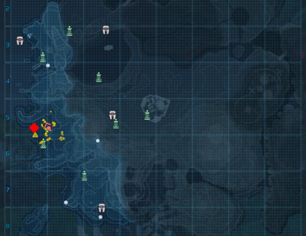 老練のオルク位置