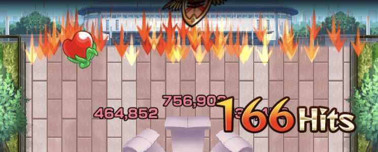 ドクロを倒すと加速壁展開