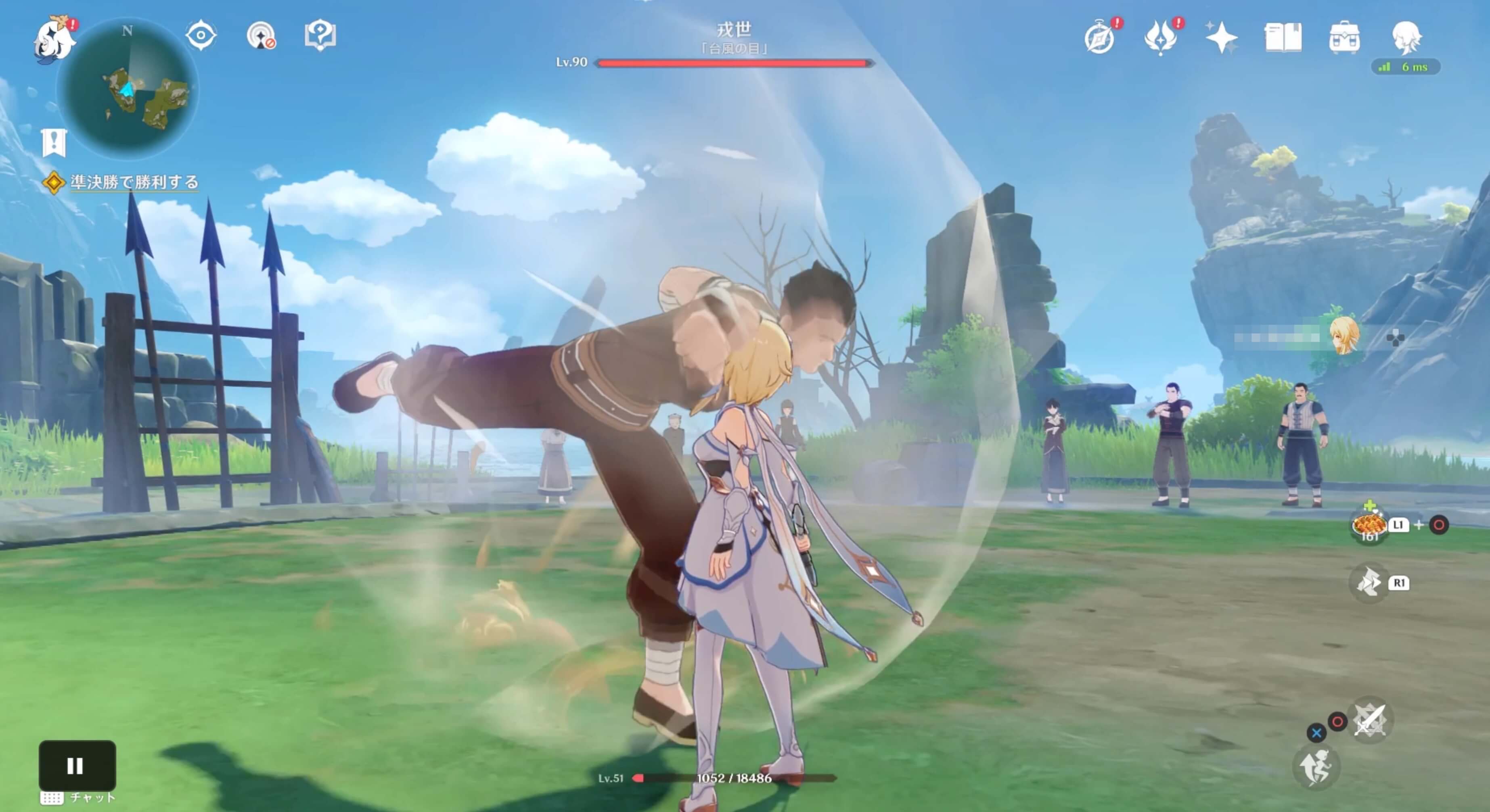 準決勝の相手はスーパーアーマー持ち