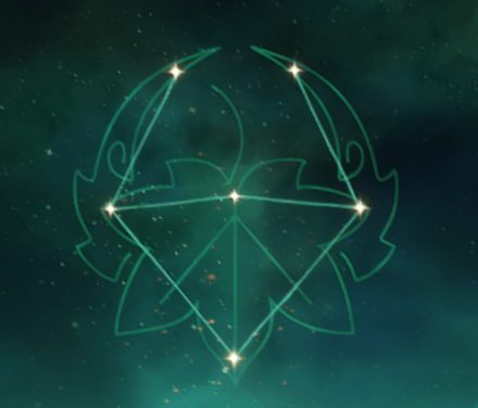 楓原万葉の星座画像