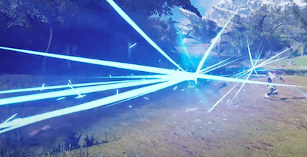 遠距離攻撃も可能