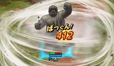 バギ弱点のキャラは攻撃が当たらない配置に置く