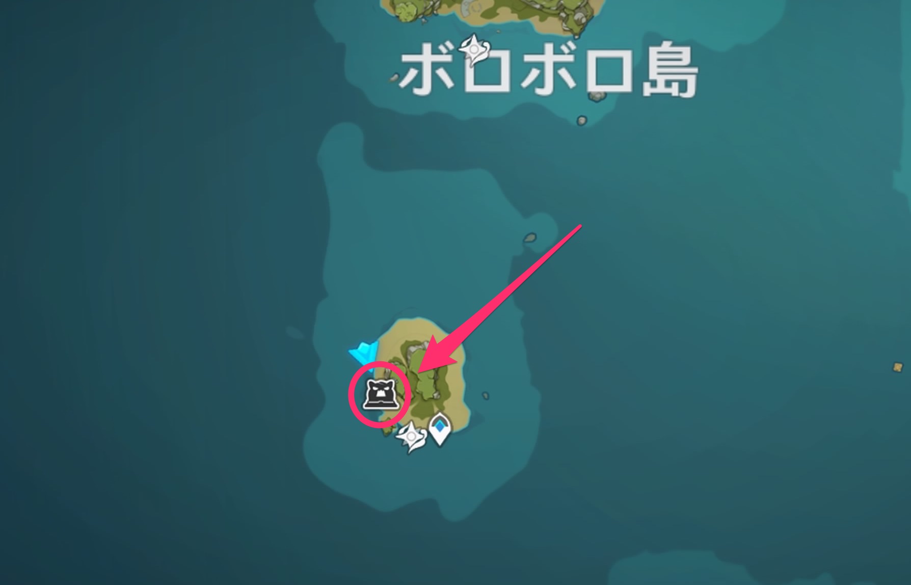 ボンボン魔球前哨戦ステージ挑戦場所