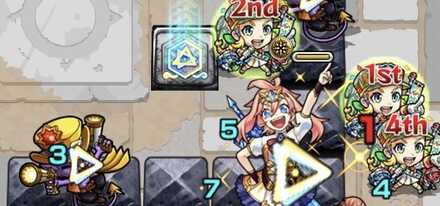 弱点効果アップパネルを踏んでから攻撃