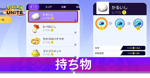 持ち物一覧とおすすめ