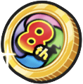 シリーズ8周年コインGのアイコン