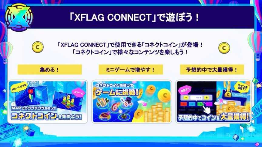 XFLAG CONNECTで遊ぼう