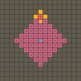 チョコメテオの範囲