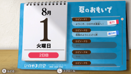 夏の思い出の達成