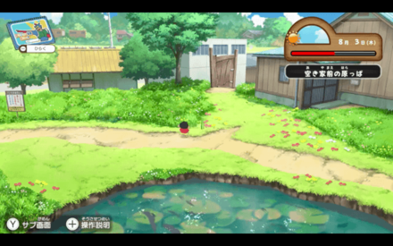 空き家前の原っぱ