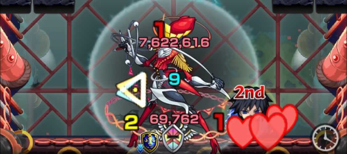 防御ダウンさせてモラルを攻撃