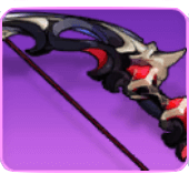 月影のカラスの画像