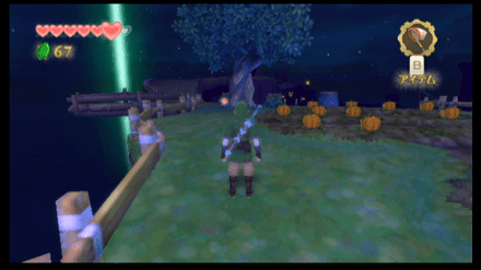 カボチャ畑の感謝の気持ち