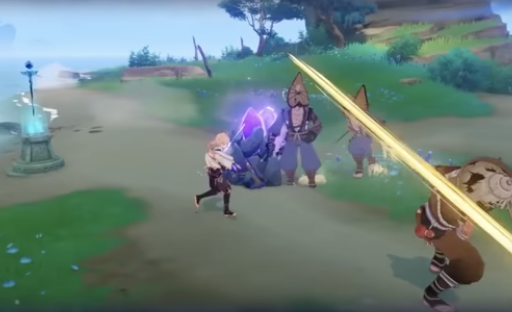 中央のギミック