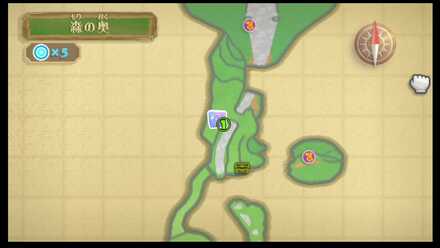 女神キューブ①の場所