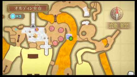 女神キューブ⑧の場所