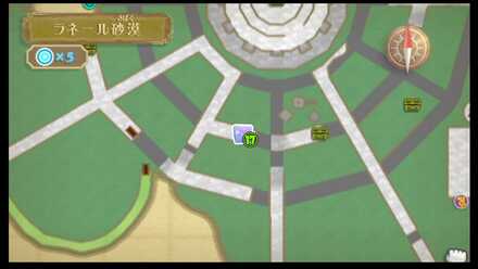 女神キューブ⑰の場所