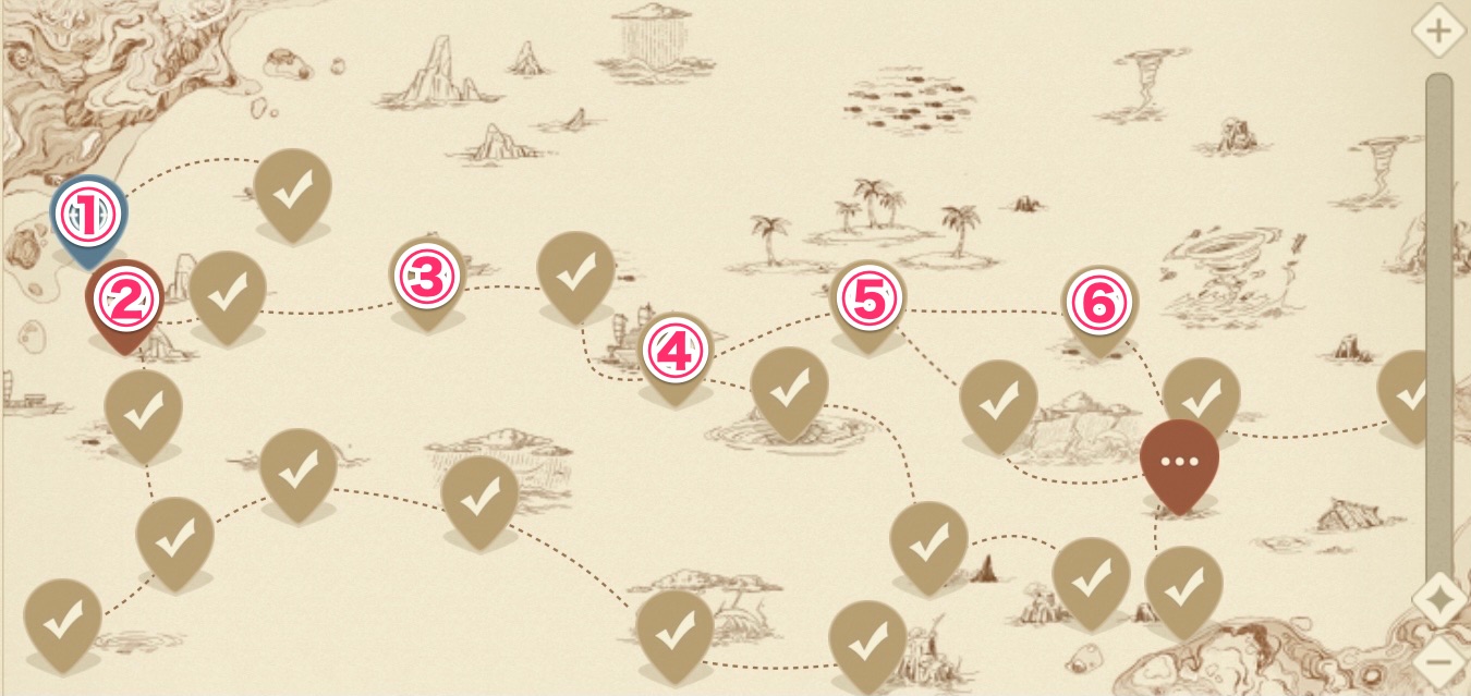 稲妻観光スポット！ルート