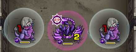 ドクロを倒すと回復弾