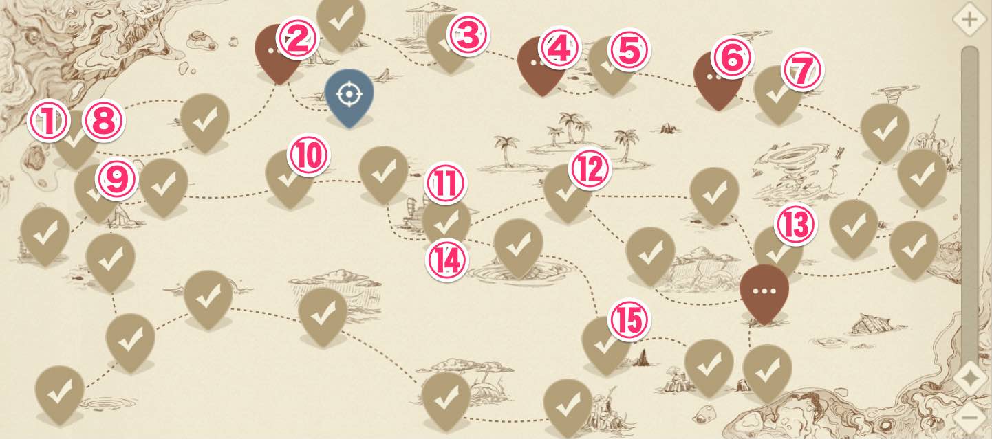 もふもふな仲間がいっぱい！開放ルート