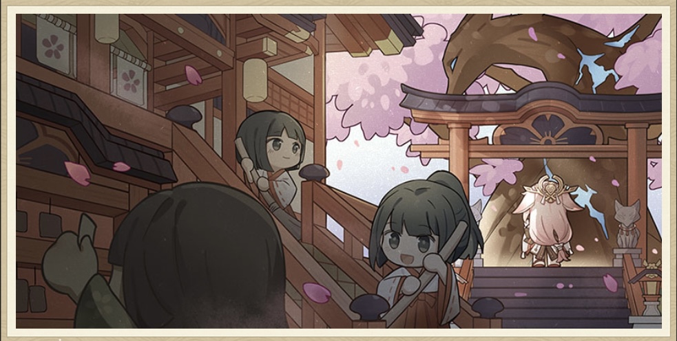 狐・・・？神櫻だよ！