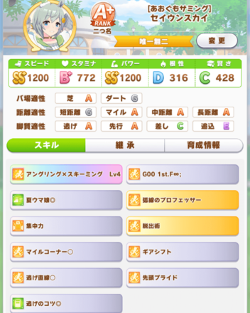 セイウンスカイ完成 size:352x440