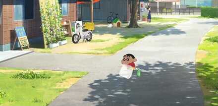 虫の近くに寄ってあみを振る