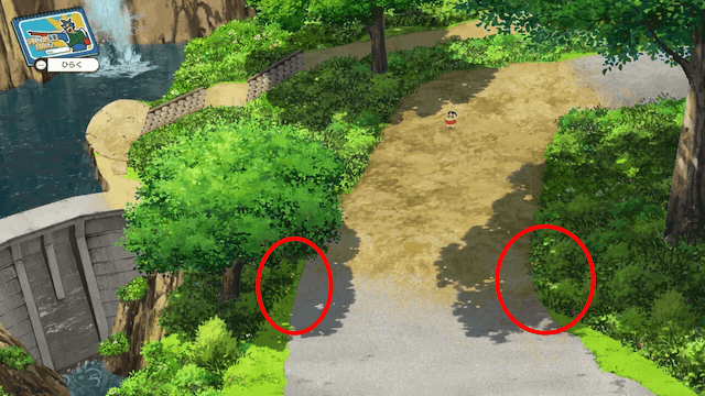 水源の森ダム(通路側)