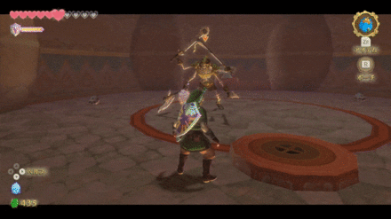 バクダンで腕を吹き飛ばす