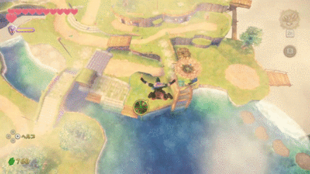 ボタン操作でダイビング