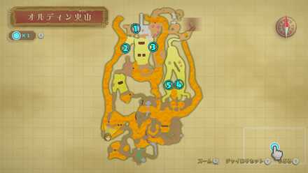 カギのマップ