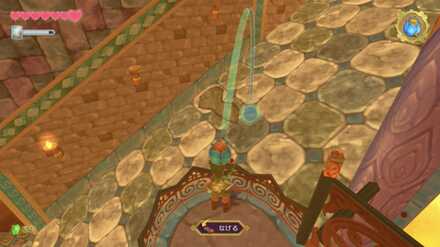 バクダンを投げる向き