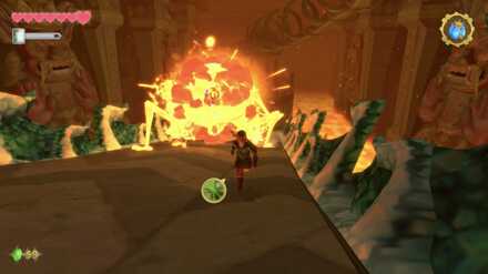 燃えたぎっている状態