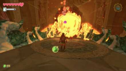 バクダンを吸い込ませる