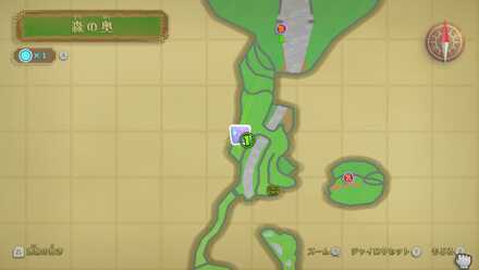 女神キューブ①の場所