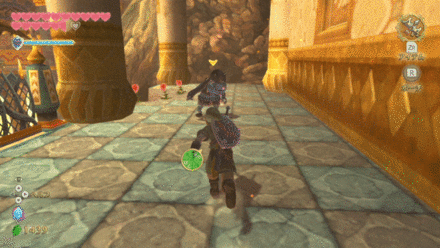 ジャンプ斬りからのとどめ