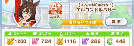 スピードとパワーは共に1000以上を目指す