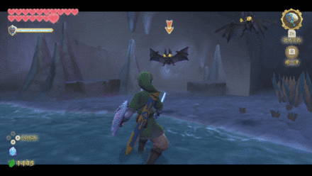 キースに縦斬り