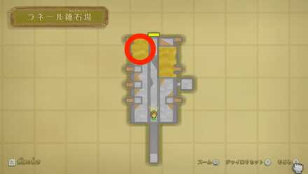 カゴ付きの壁の場所