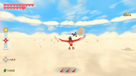 ロフトバードのアタックで攻撃