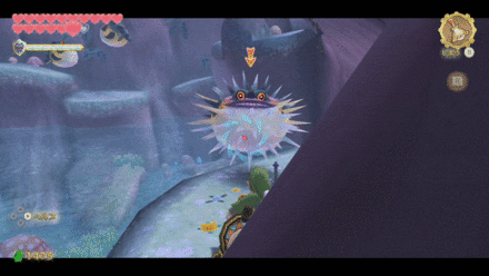 魔法の壷で飛ばす