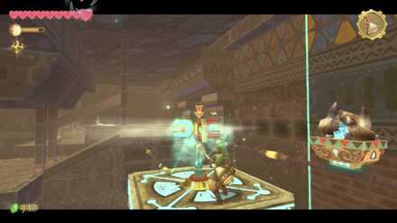 時空石トロッコとプロペラリフト