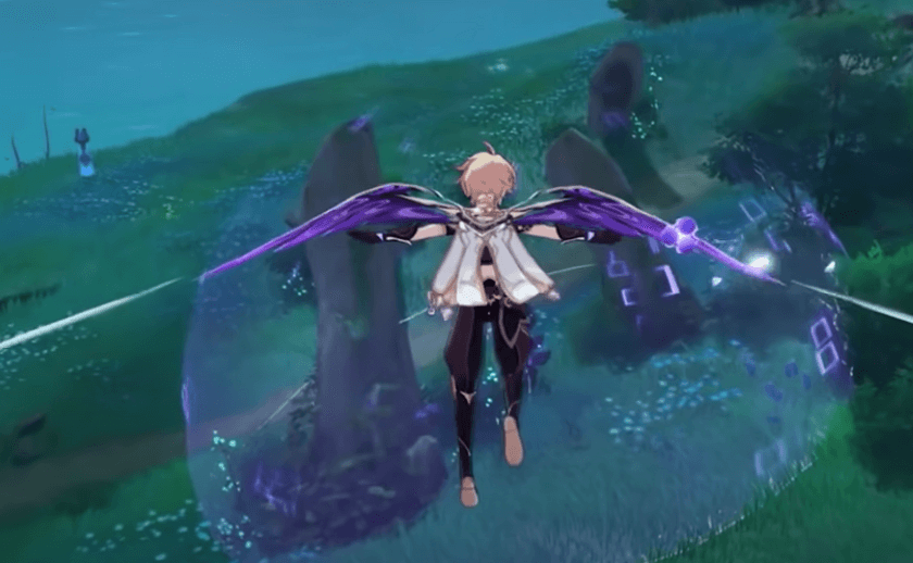 結界に侵入する