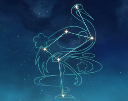 神里綾華の星座画像