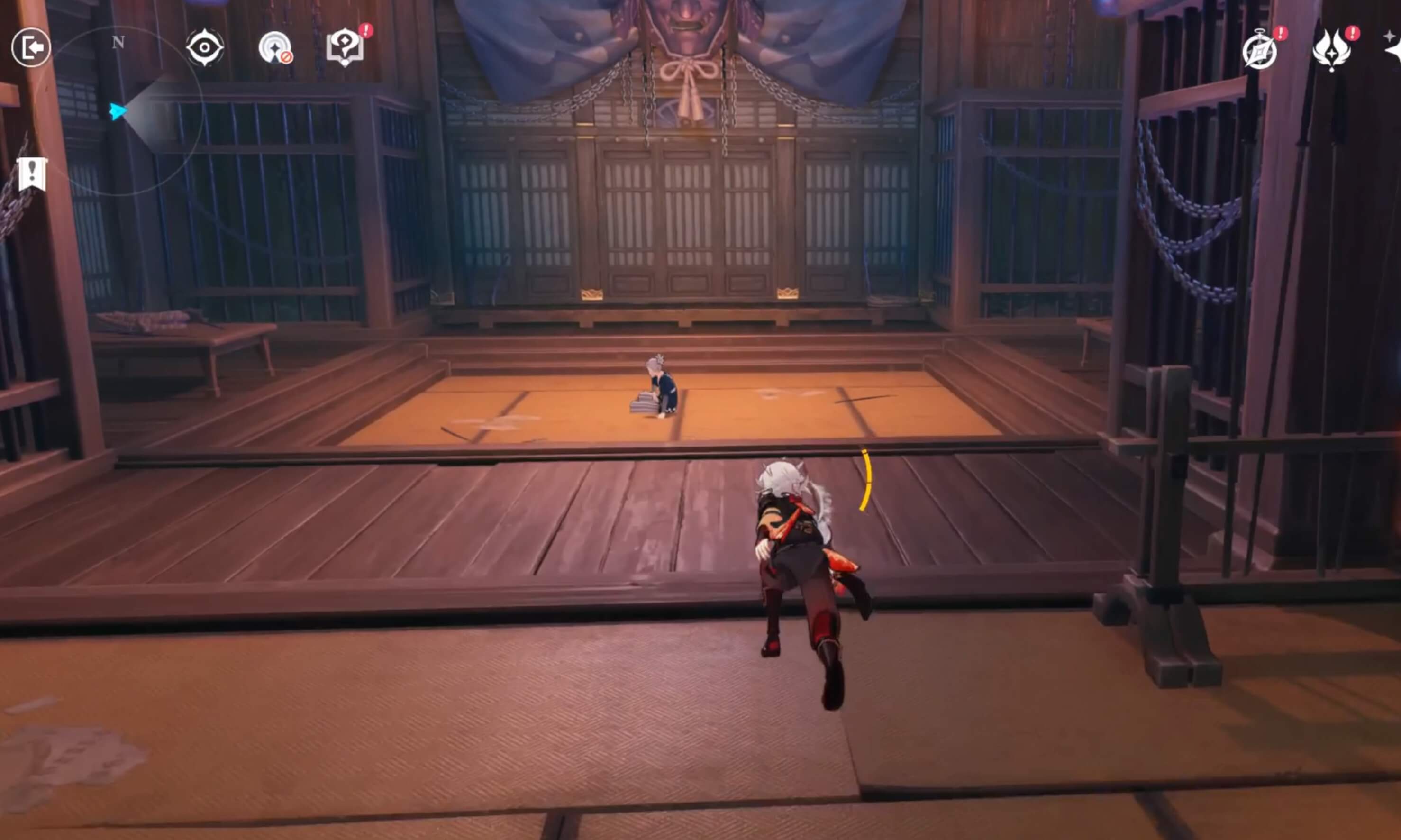 正勝先生を救出する