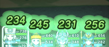 ベホマラーの回復量