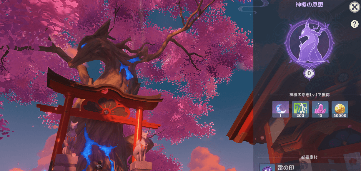 恩恵レベル上げ