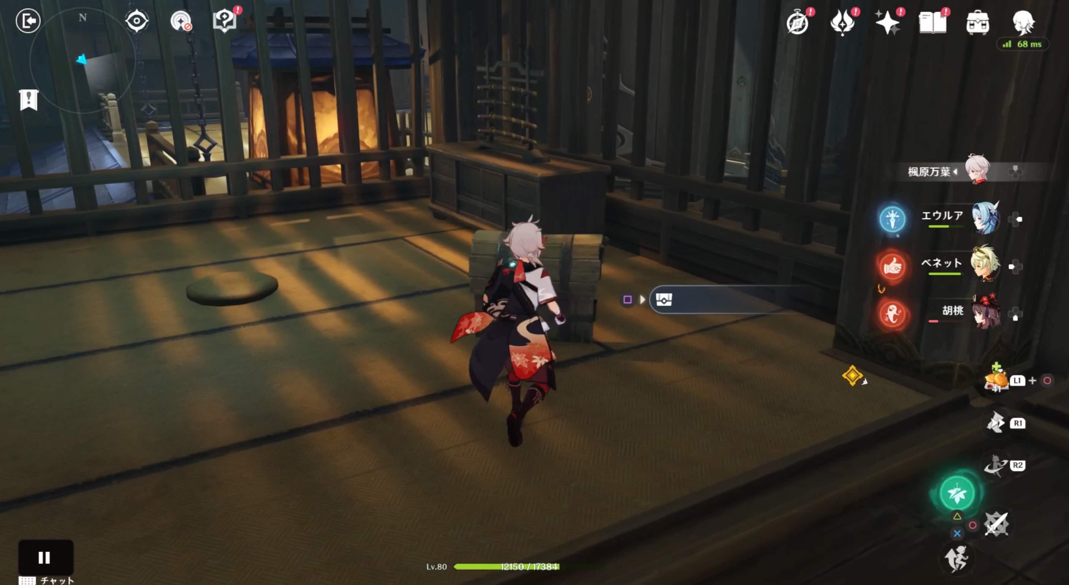 大扉から右側の部屋