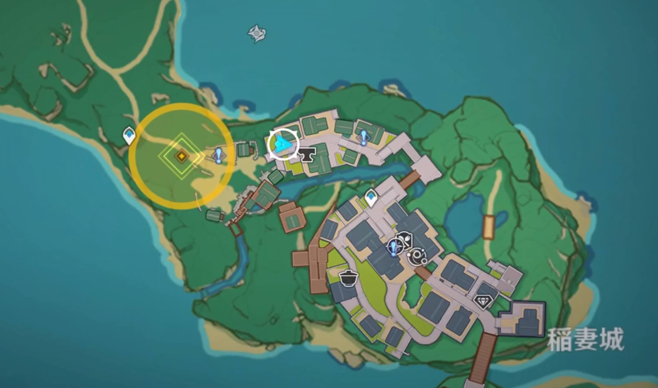 町を出て手がかりを探す