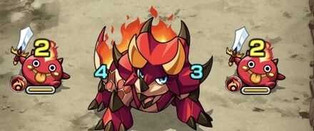 剣ザコに触れてから攻撃する